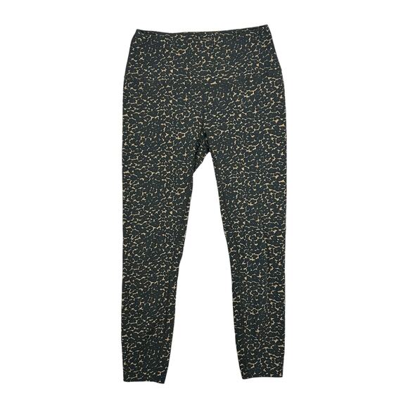 Varley Size M Lets Move High Rise 25" Legging Cluster Leopard Stretch Athleisure - Picture 1 of 9